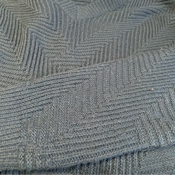 Vintage Penman’s Navy Blue Knit V-neck Sweater Women’s Medium - Picture 5 of 6